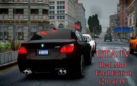 GTA 4 / Grand Theft Auto IV - Real Mod Final Edition (2014) PC | RePack