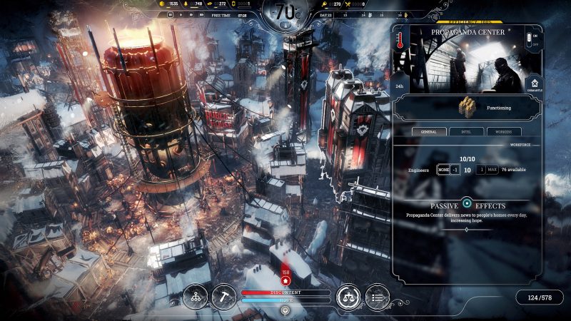 Какая последняя версия frostpunk