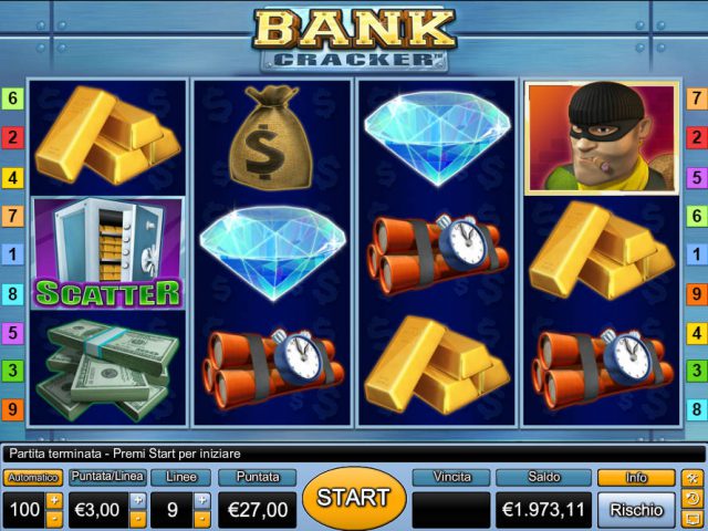 Игровой автомат Bank Cracker
