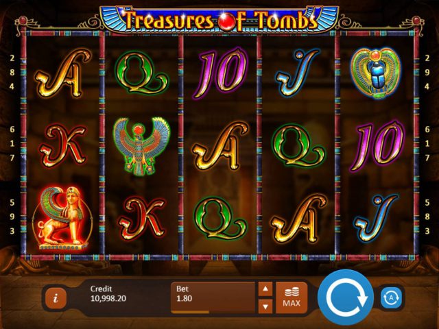 Бесплатный игровой автомате treasures of tombs система