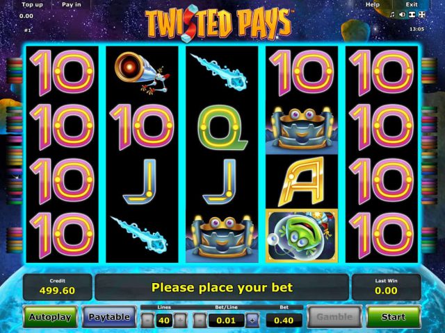 Игровой автомат Twisted Pays в казино Адмирал 777