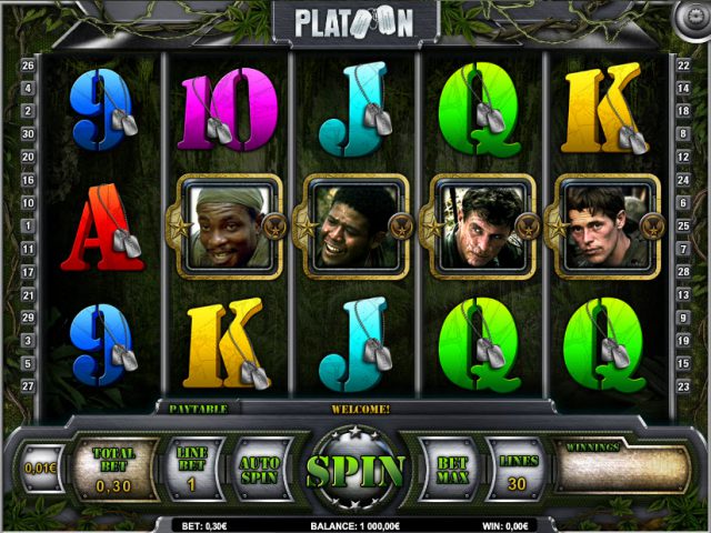 Игровой автомат Platoon на сайте легального казино в РФ