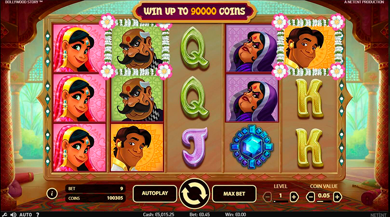 Игровой автомат Bollywood Story на сайте azart-zone.net