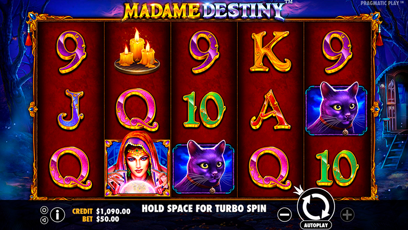 Игровой автомат Madame Destiny на сайте Rox Casino