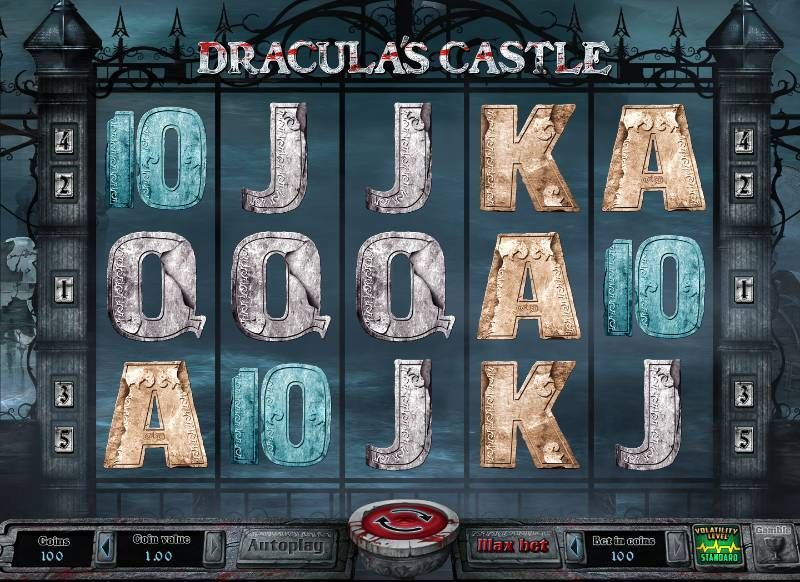 Кровавый слот Dracula’s Castle в онлайн казино Vulkan Royal
