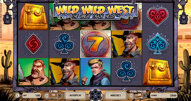 Слот Wild Wild West: The Great Train Heist