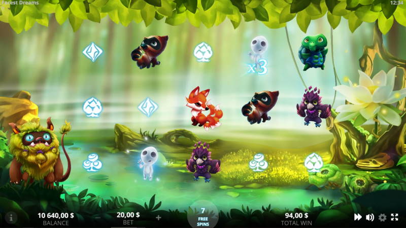 Символы слота Forest Dreams в онлайн казино Пин Ап
