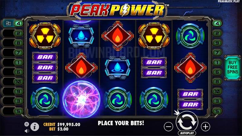 Игровой автомат Peak Power в казино Вулкан 777 играть онлайн